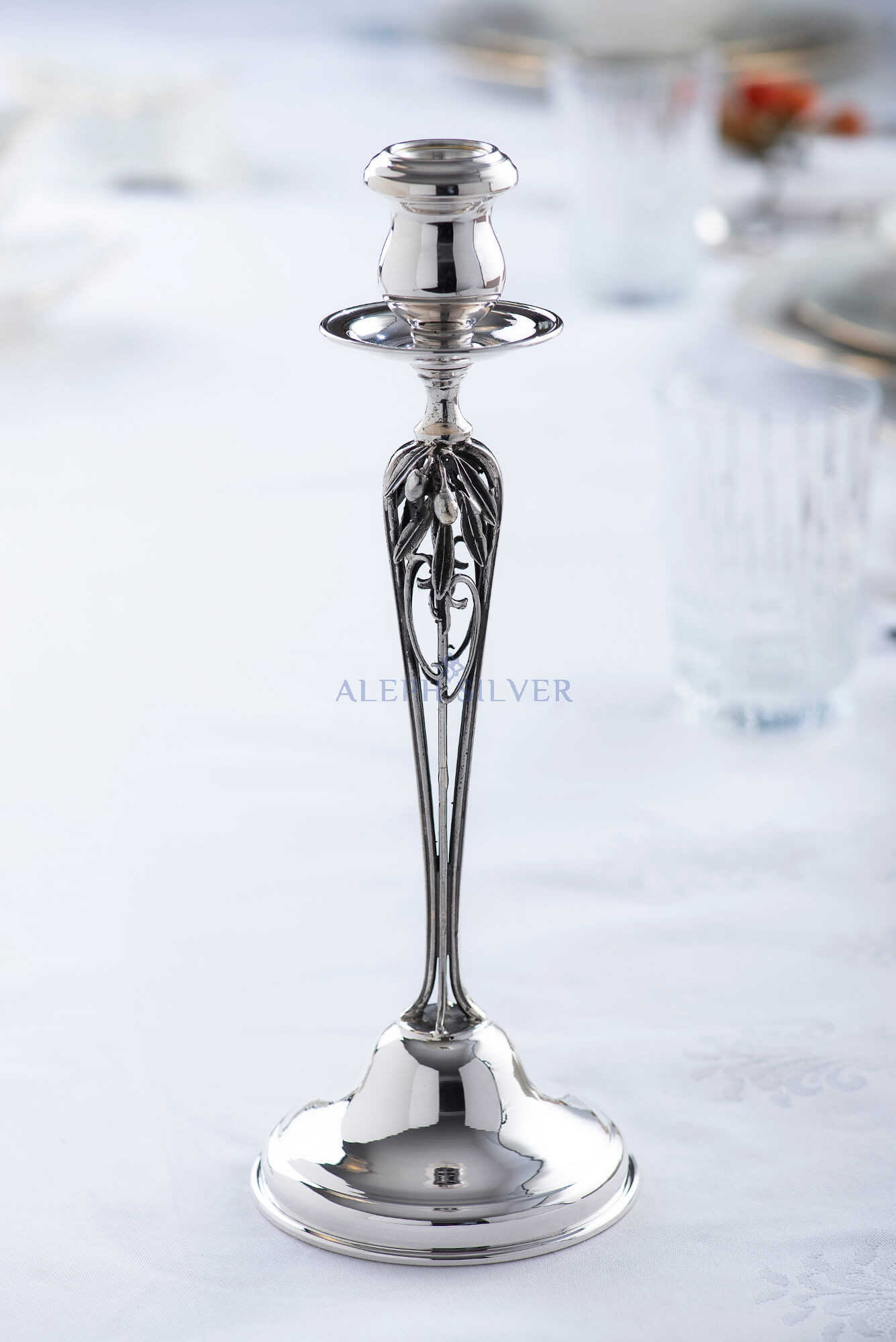 925 Sterling Silver Candlestick 