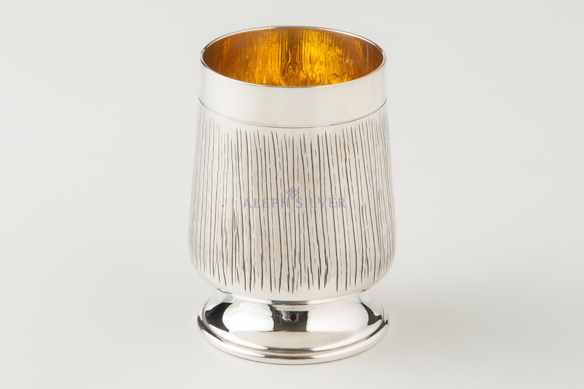 925 Sterling Silver Small Elegant Handmade Kiddush Cup