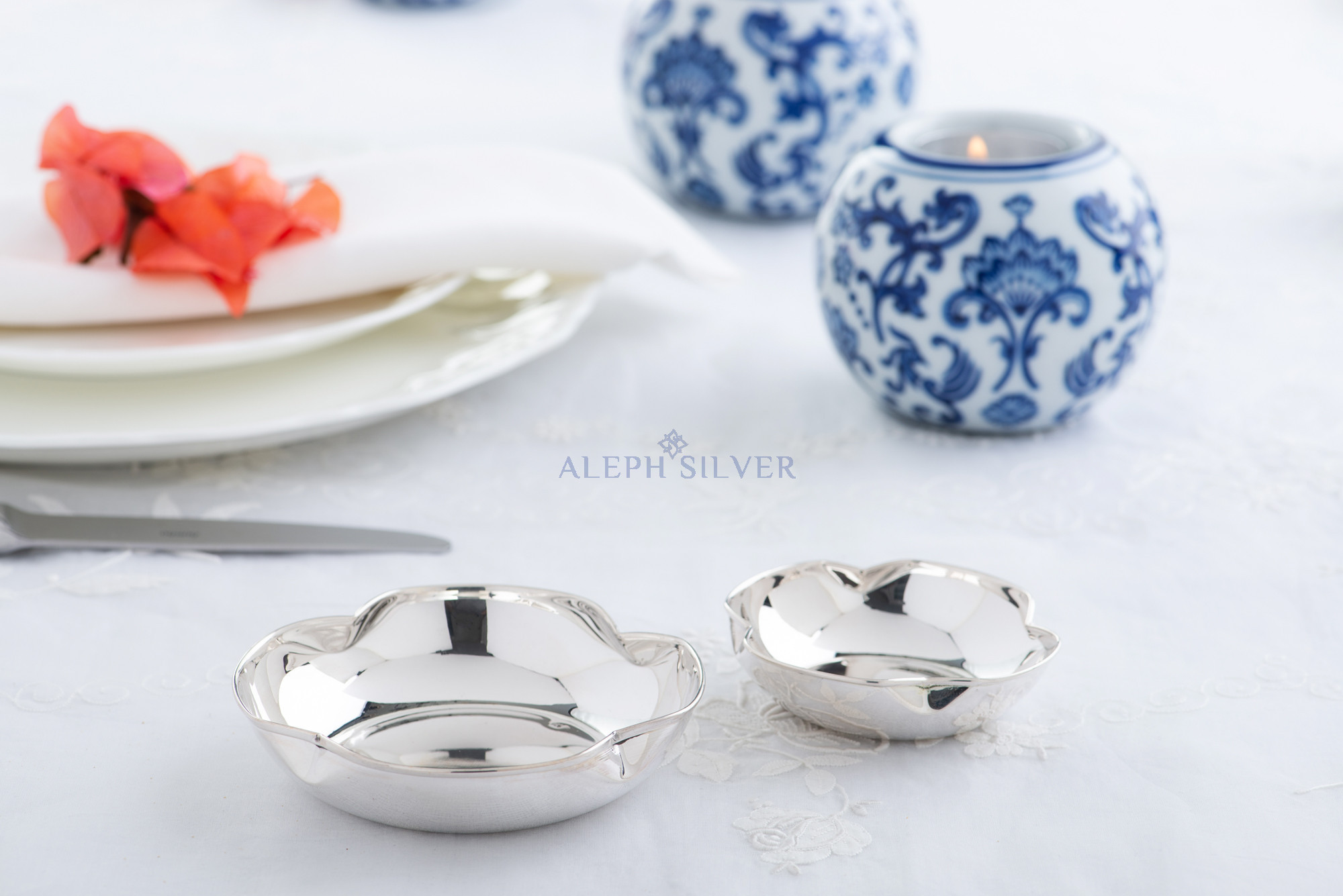 925 Sterling Silver Simple and Elegantly Design Serving Bowl