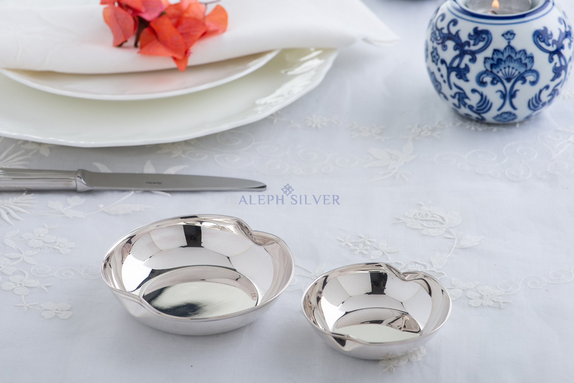 925 Sterling Silver Simple and Elegantly Design Serving Bowl