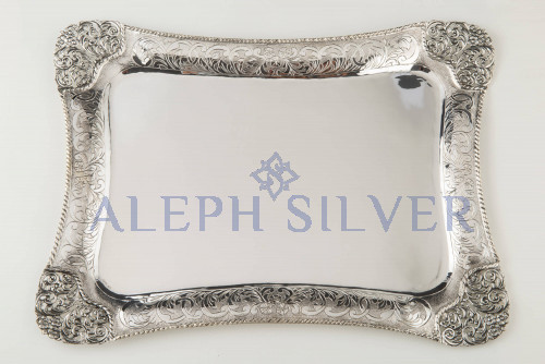 925 Sterling Silver  Elegant Serving Tray 