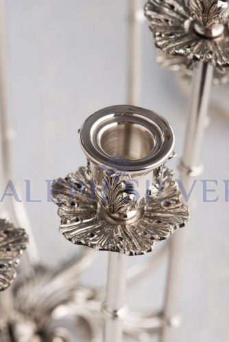 925 Sterling Silver Ten-Arms Candelabra