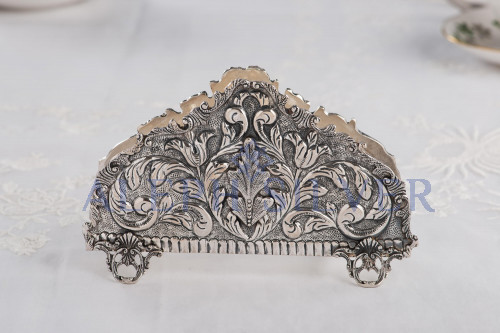 Stunning 925 Sterling Silver  Napkin Holder