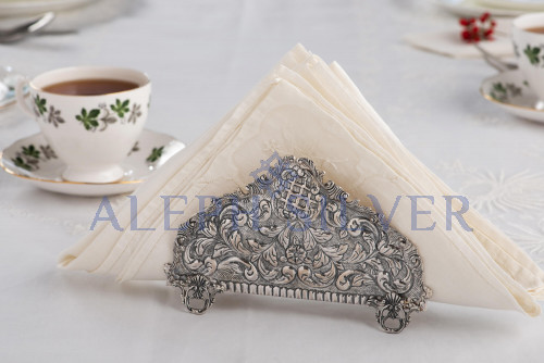 Stunning 925 Sterling Silver  Napkin Holder