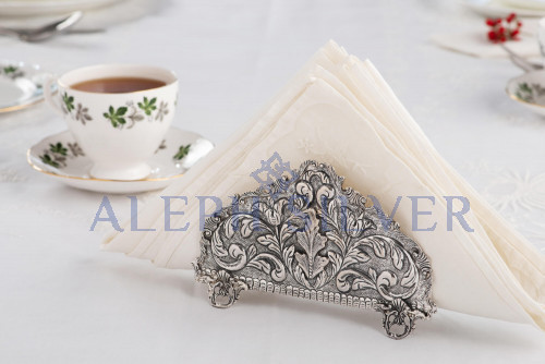 Stunning 925 Sterling Silver  Napkin Holder
