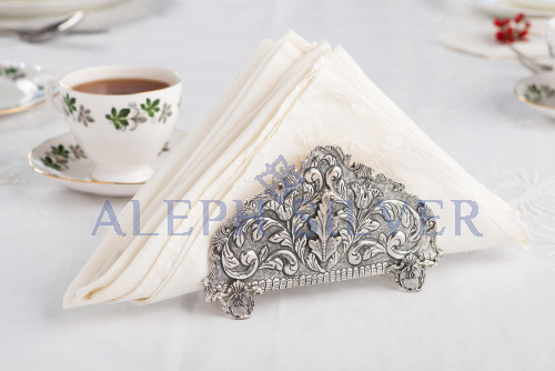 Stunning 925 Sterling Silver  Napkin Holder