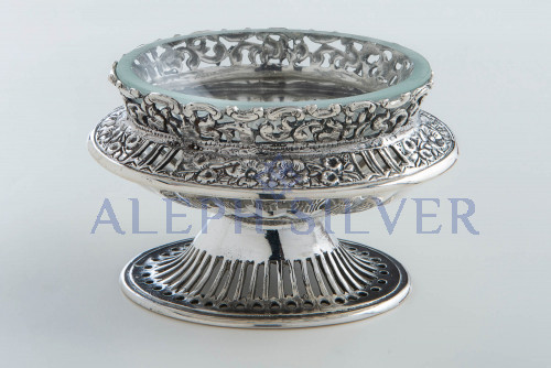 925 Sterling Silver Elegant Handmade Table Salt