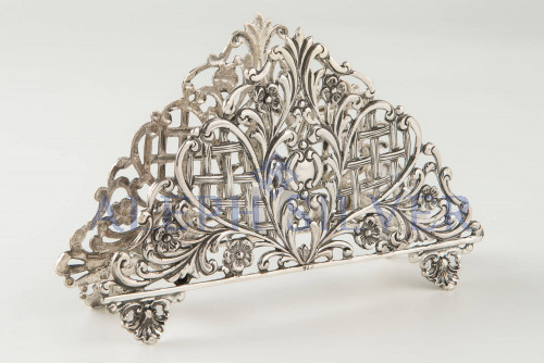 925 Sterling Silver  Elegant Handmade Napkin Holder