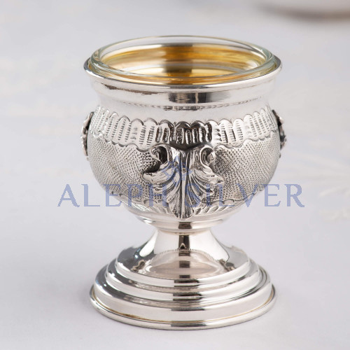 925 Sterling Silver Elegant Handmade Table Salt