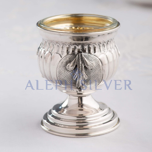 925 Sterling Silver Elegant Handmade Table Salt