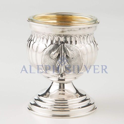 925 Sterling Silver Elegant Handmade Table Salt