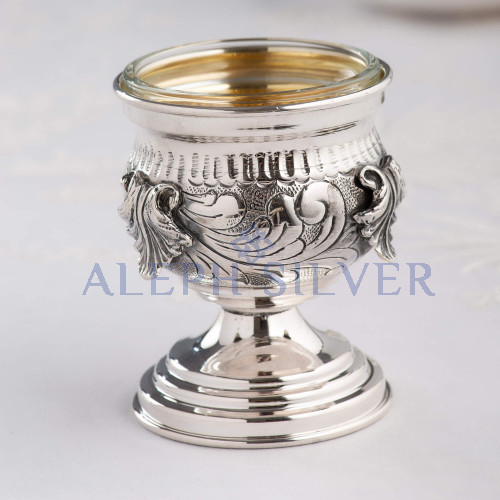 925 Sterling Silver Elegant Handmade Table Salt
