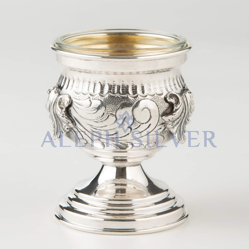 925 Sterling Silver Elegant Handmade Table Salt