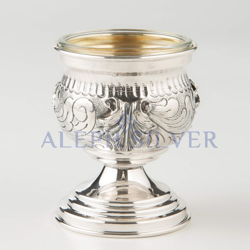 925 Sterling Silver Elegant Handmade Table Salt