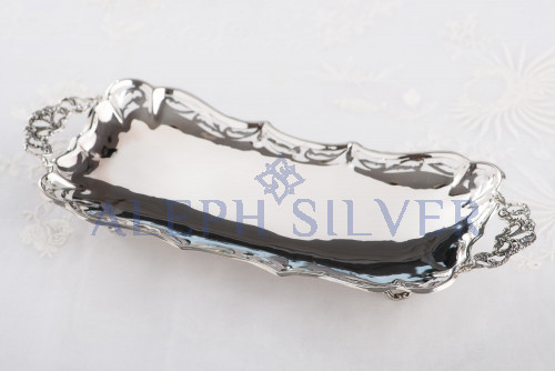 925 Sterling Silver  Elegant Serving Tray