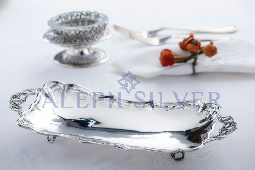 925 Sterling Silver  Elegant Serving Tray