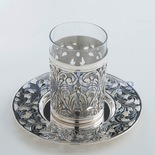 925 Sterling Silver Elegant Handmade Tea Cup 