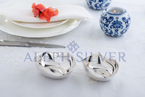 925 Sterling Silver simple and elegantly Design Serving Bowl 