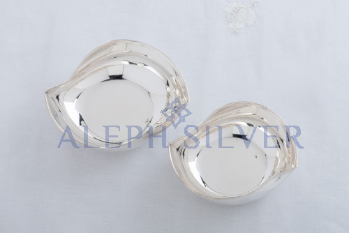 925 Sterling Silver simple and elegantly Design Serving Bowl 
