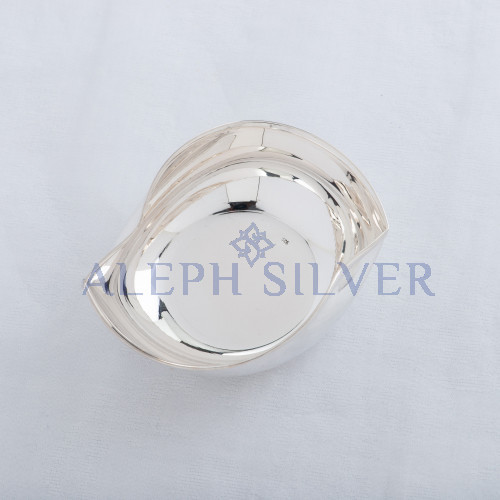 925 Sterling Silver simple and elegantly Design Serving Bowl 